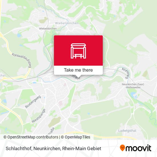 Карта Schlachthof, Neunkirchen
