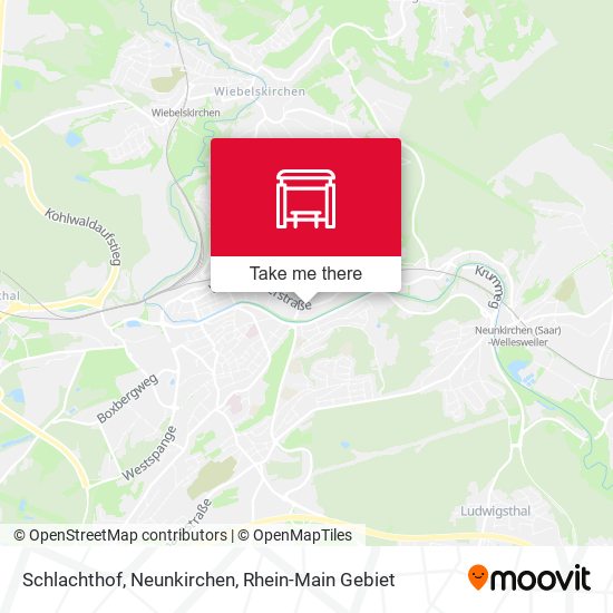 Карта Schlachthof, Neunkirchen