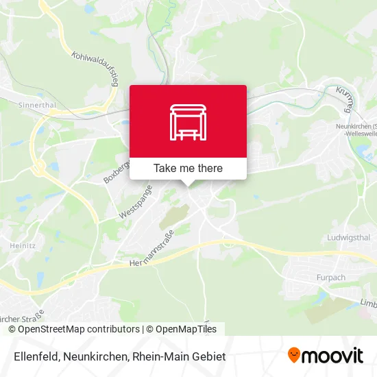 Карта Ellenfeld, Neunkirchen