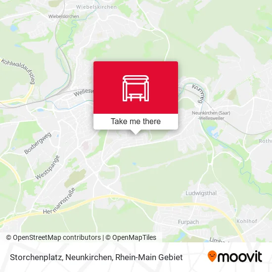 Карта Storchenplatz, Neunkirchen