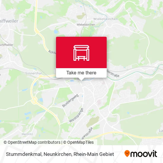 Карта Stummdenkmal, Neunkirchen