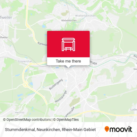 Карта Stummdenkmal, Neunkirchen