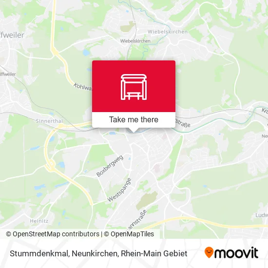 Карта Stummdenkmal, Neunkirchen