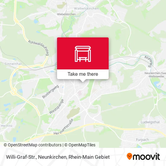 Карта Willi-Graf-Str., Neunkirchen