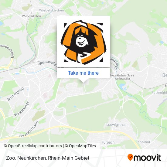 Карта Zoo, Neunkirchen