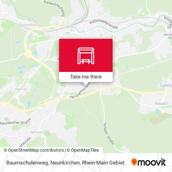 Карта Baumschulenweg, Neunkirchen