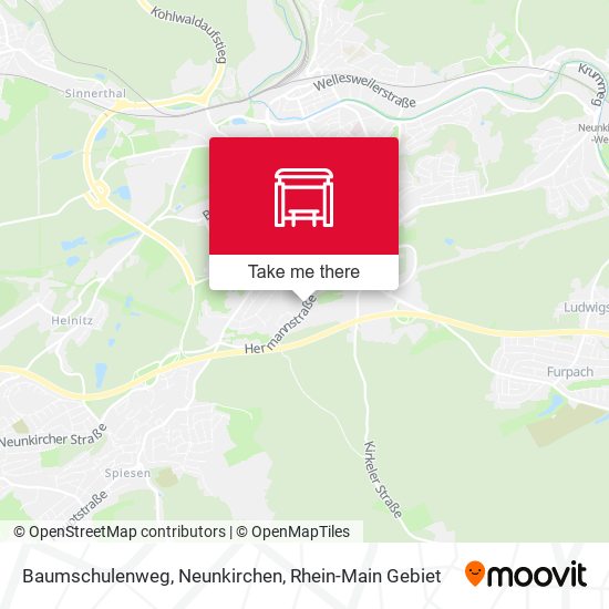 Карта Baumschulenweg, Neunkirchen