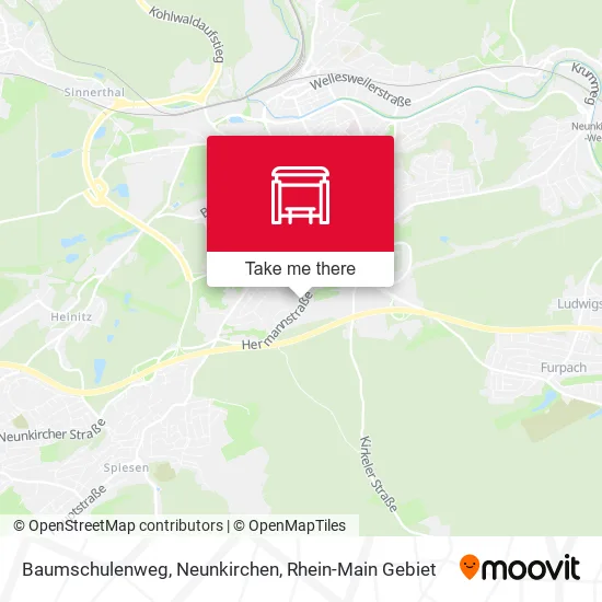 Карта Baumschulenweg, Neunkirchen