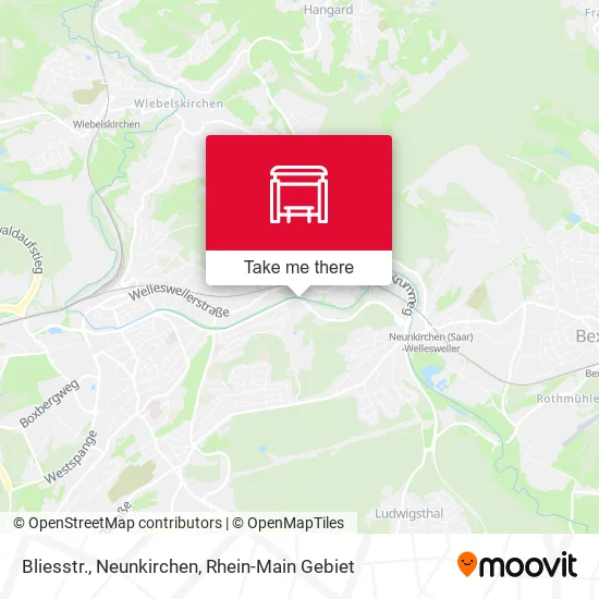 Карта Bliesstr., Neunkirchen