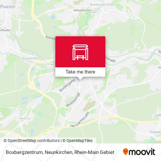 Boxbergzentrum, Neunkirchen map