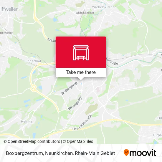 Карта Boxbergzentrum, Neunkirchen