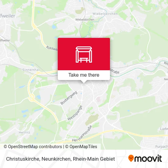 Christuskirche, Neunkirchen map