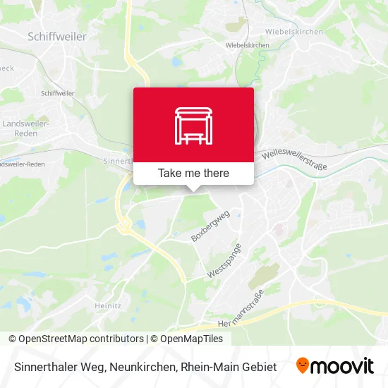 Карта Sinnerthaler Weg, Neunkirchen