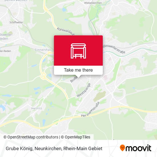 Grube König, Neunkirchen map