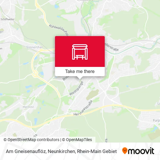 Карта Am Gneisenauflöz, Neunkirchen
