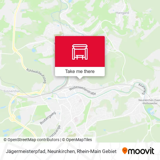 Карта Jägermeisterpfad, Neunkirchen