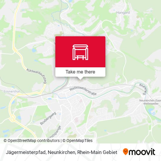 Jägermeisterpfad, Neunkirchen map