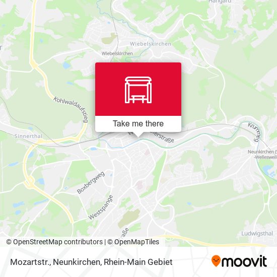 Карта Mozartstr., Neunkirchen