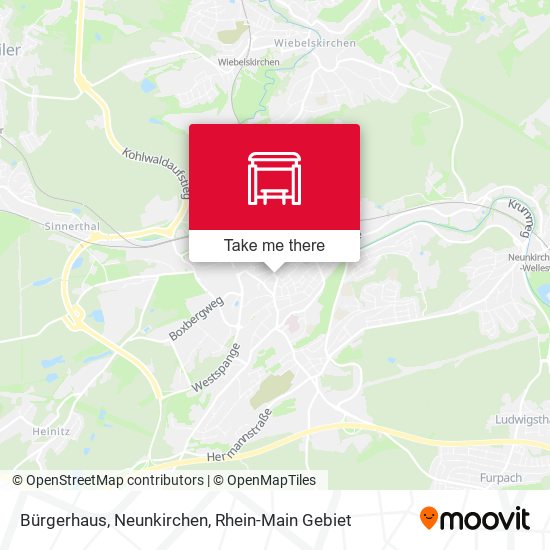 Bürgerhaus, Neunkirchen map