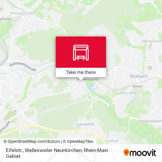 Карта Eifelstr., Wellesweiler Neunkirchen