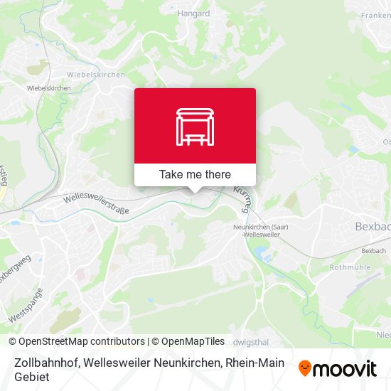 Zollbahnhof, Wellesweiler Neunkirchen map