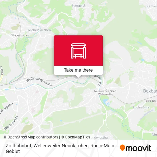 Карта Zollbahnhof, Wellesweiler Neunkirchen