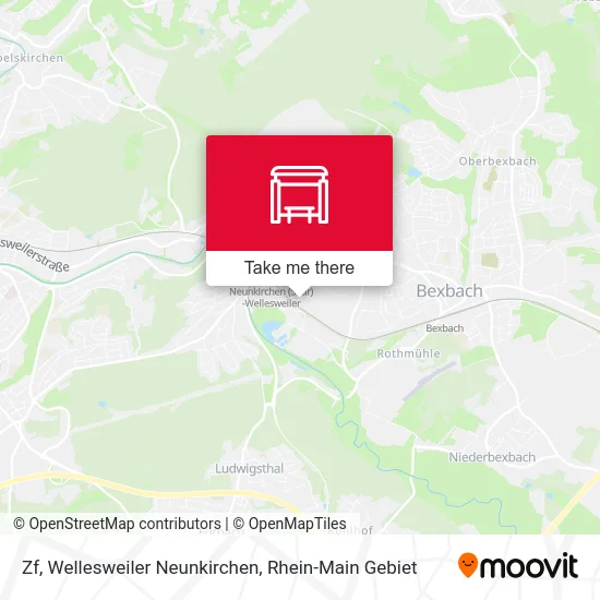 Zf, Wellesweiler Neunkirchen map