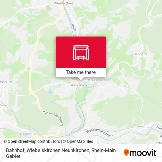 Карта Bahnhof, Wiebelskirchen Neunkirchen