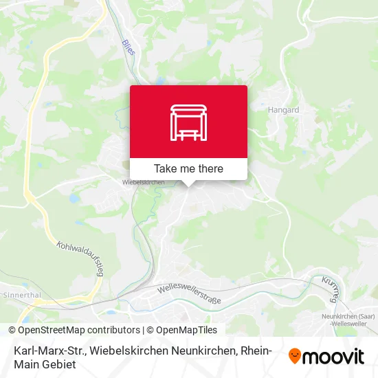 Карта Karl-Marx-Str., Wiebelskirchen Neunkirchen