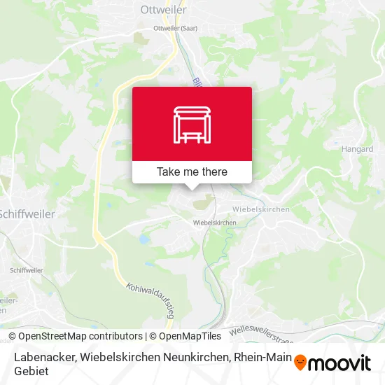 Карта Labenacker, Wiebelskirchen Neunkirchen