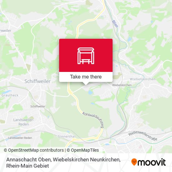 Annaschacht Oben, Wiebelskirchen Neunkirchen map