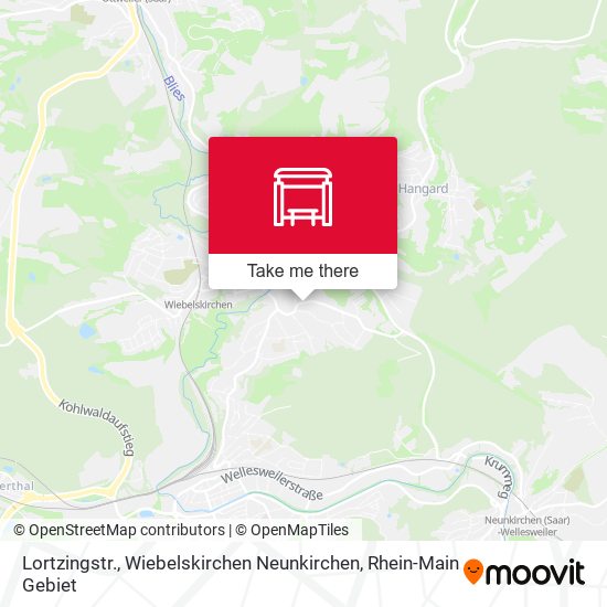 Карта Lortzingstr., Wiebelskirchen Neunkirchen