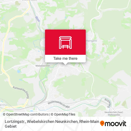 Карта Lortzingstr., Wiebelskirchen Neunkirchen