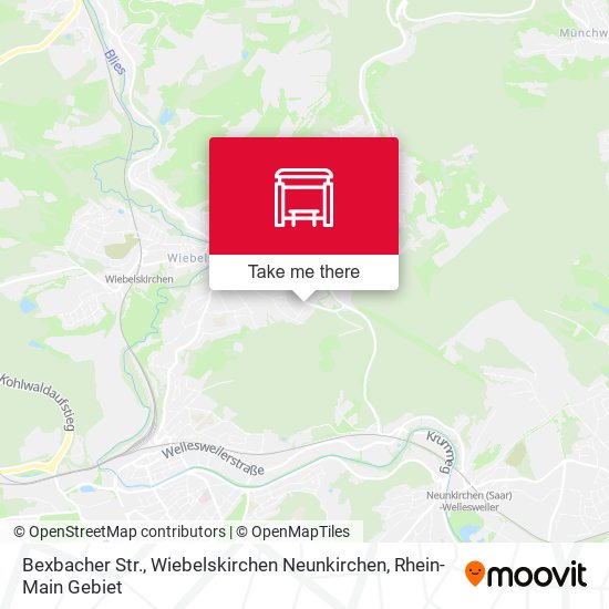 Bexbacher Str., Wiebelskirchen Neunkirchen map