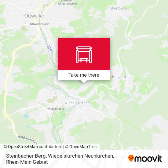 Steinbacher Berg, Wiebelskirchen Neunkirchen map