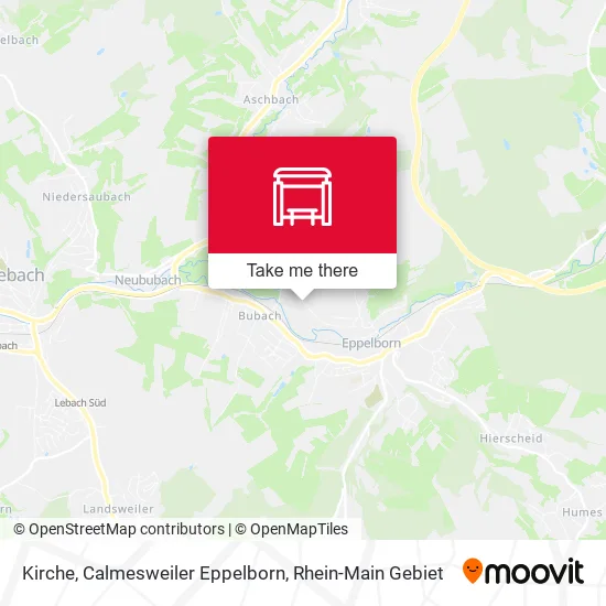 Карта Kirche, Calmesweiler Eppelborn