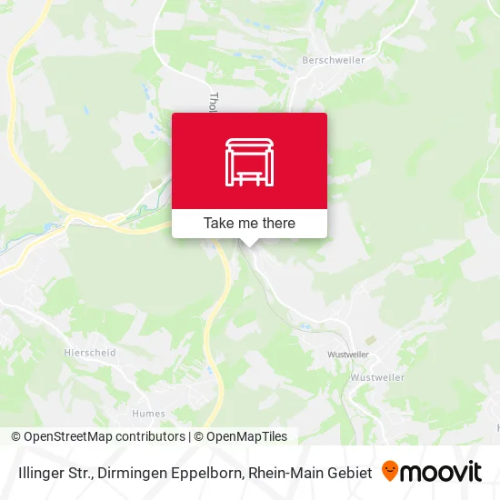 Карта Illinger Str., Dirmingen Eppelborn