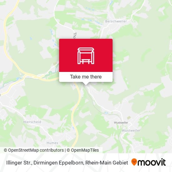 Карта Illinger Str., Dirmingen Eppelborn