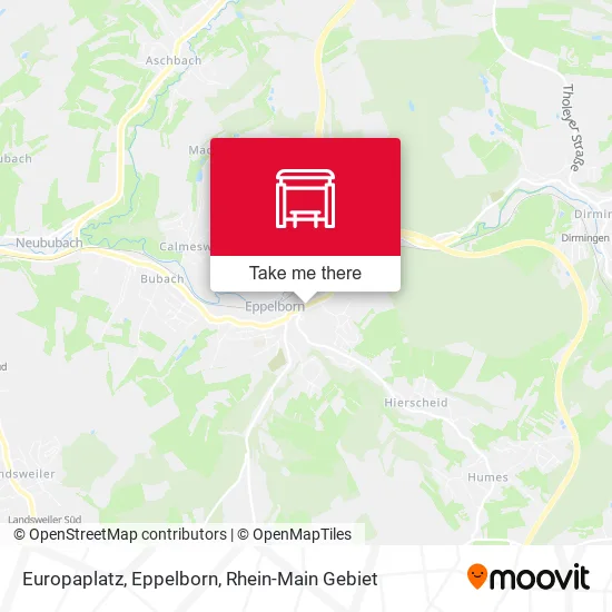 Карта Europaplatz, Eppelborn