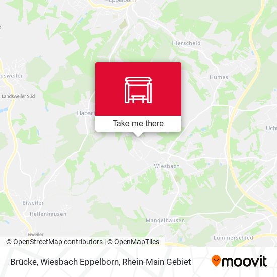 Brücke, Wiesbach Eppelborn map