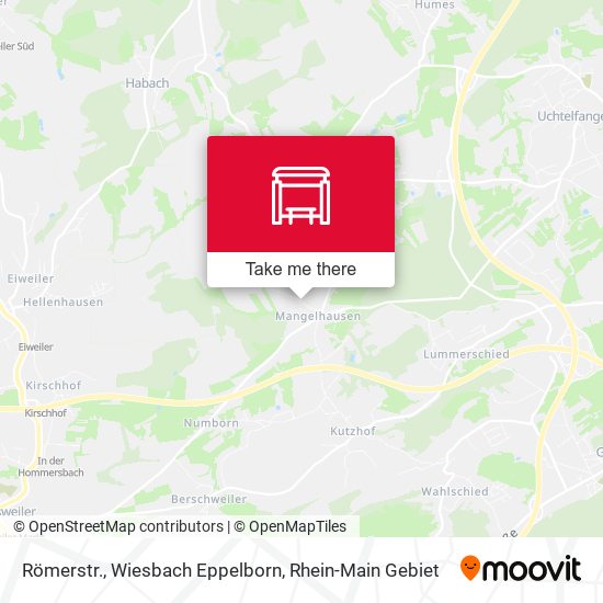 Römerstr., Wiesbach Eppelborn map