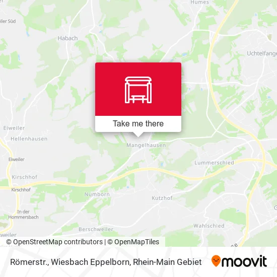 Карта Römerstr., Wiesbach Eppelborn