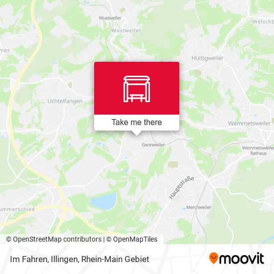 Карта Im Fahren, Illingen
