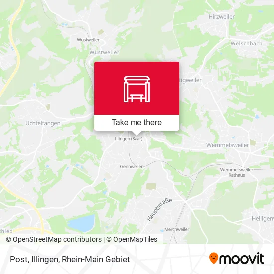 Карта Post, Illingen