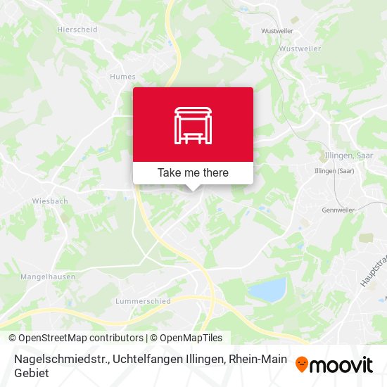 Nagelschmiedstr., Uchtelfangen Illingen map