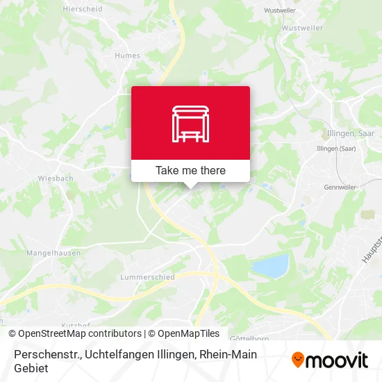 Perschenstr., Uchtelfangen Illingen map