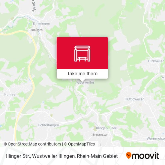 Illinger Str., Wustweiler Illingen map