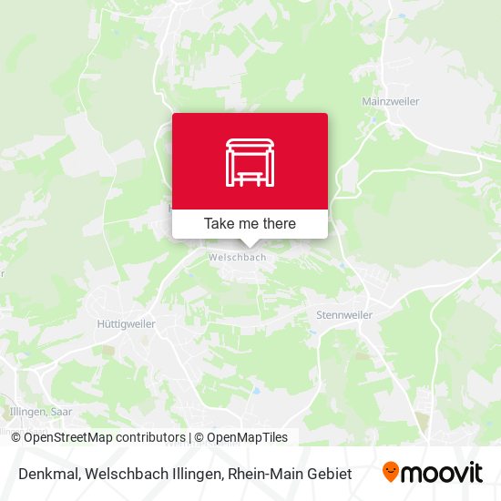 Denkmal, Welschbach Illingen map