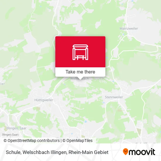 Карта Schule, Welschbach Illingen