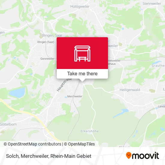 Карта Solch, Merchweiler